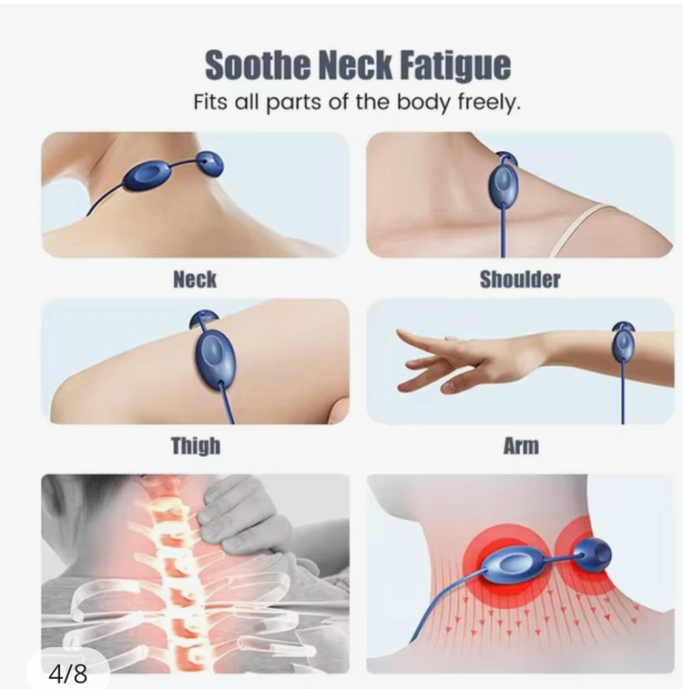 ماساژور گردن برای رفع دردهای عضلانی