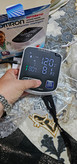 دکمههای تنظیم، حافظه و روشن/خاموش فشارسنج سخنگو فارسی اومرون مدل HEM-3020 با قابلیت دو کاربره · Title: دکمههای کنترل فشارسنج اومرون